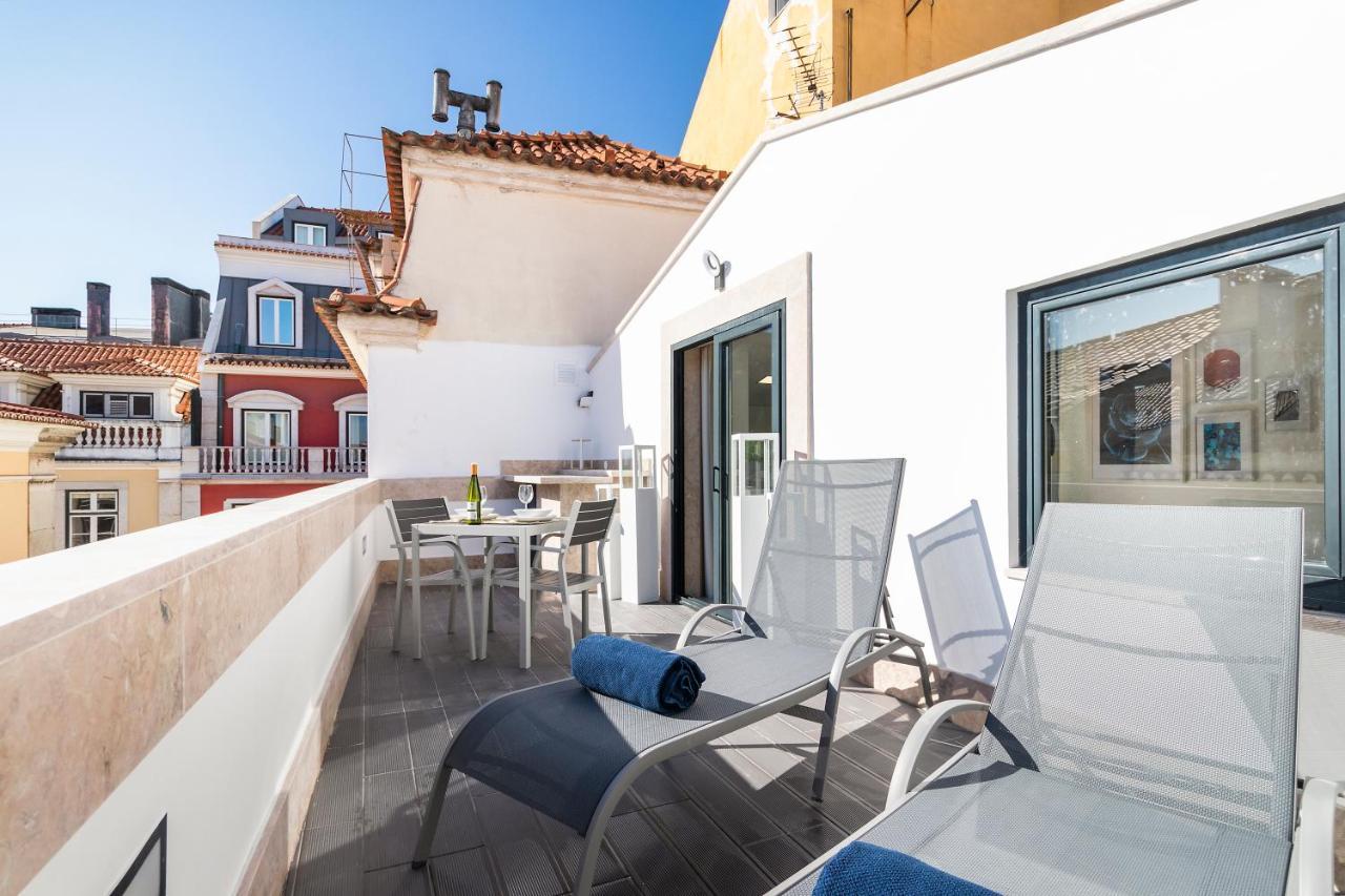 Perfect 1 Bed In Chiado With Terrace And Aircon Lägenhet Lisboa Exteriör bild